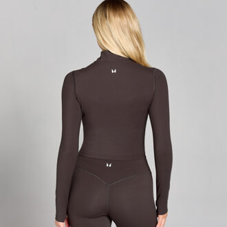 MYPROTEIN MP Tempo gecropt jack voor dames - Cacaobruin - XL