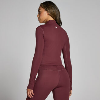 MYPROTEIN MP Tempo gecropt jack voor dames - Donkerbessenrood - XS Paars