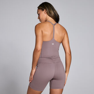 MYPROTEIN MP Tempo hemd met racerback voor dames - Mokka - L Bruin