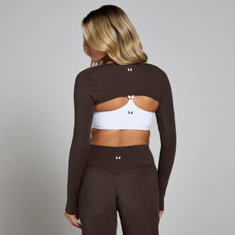 MYPROTEIN MP Tempo shrug voor dames - Cacaobruin - XL Grijs