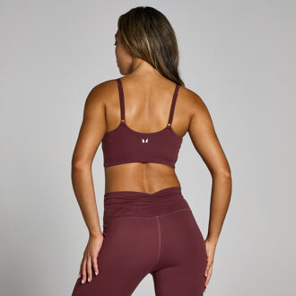 MYPROTEIN MP Tempo sportbeha - Donkerbessenrood - XS Paars