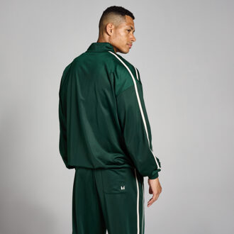 MYPROTEIN MP trainingsjack van tricotstof voor heren - Donkersmaragdgroen - S