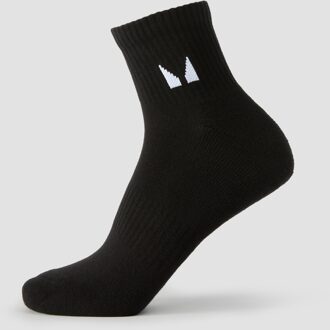 MYPROTEIN MP Unisex Enkelsokken (5 Pack) - Zwart - UK 6-8