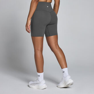 MYPROTEIN MP Women's Tempo High Waisted Shorts - Dark Grey - M Grijs