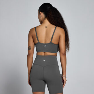 MYPROTEIN MP Women's Tempo Sports Bra - Dark Grey - M Grijs