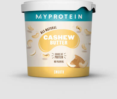 MYPROTEIN Natural Cashew Butter, Unflavoured, Tub, 1kg - MyProtein