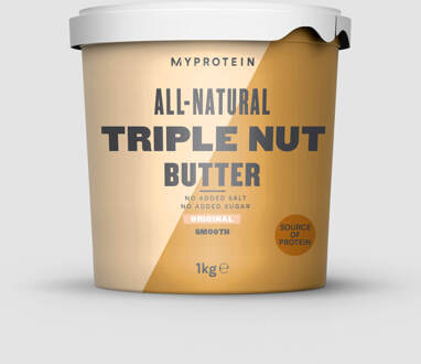 MYPROTEIN Natuurlijke Triple Nut Butter - 1kg