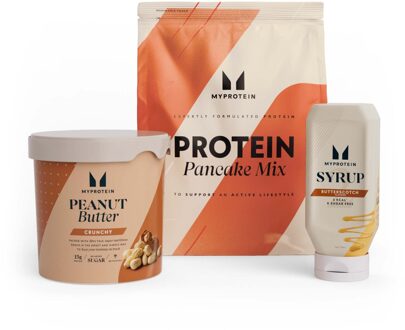 MYPROTEIN Pancake Bundel - Pannenkoeken Mix - Chocolade - Siroop-Framboos