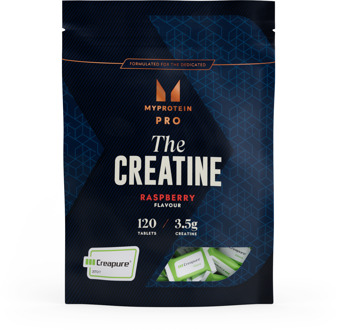 MYPROTEIN The Creatine | Creapure®-kauwtabletten - 120TABLETS - 30servings - Framboos
