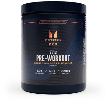 MYPROTEIN THE Pre-Workout - 30servings - Sinaasappel Mango Passievrucht