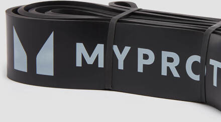 MYPROTEIN weerstandsband - Enkelvoudige band (23-54 kg) - Zwart