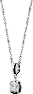 'Myrela' Dames 925 Sterling Zilveren Ketting - Zilver ZK-7486