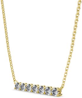 Myriad Birthe Stone-hangers - Goud en kristal