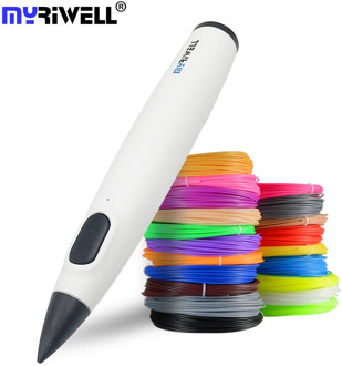 Myriwell 3D Pen Low temperature 3D Printing Pen With PCL Filament Creative Toy Birthday Gift For Kids Design Drawing
