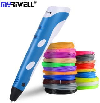 Myriwell 3D Pen Original DIY 3D Printing Pen With 1.75mm ABS Filament Creative Toy Birthday Gift For Kids Design Drawing