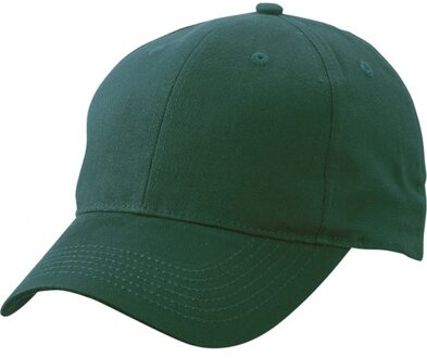 Myrtle Beach 6 panel baseball cap donkergroen