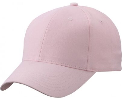 Myrtle Beach 6 panel baseball cap licht roze