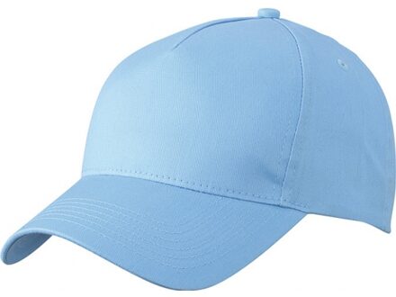 Myrtle Beach Baseball pet/cap - 10x stuks - lichtblauw - volwassenen - Voordelige caps - katoen