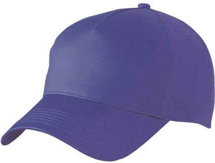Myrtle Beach Baseball pet/cap - 2x stuks - paars - volwassenen - Voordelige caps - katoen