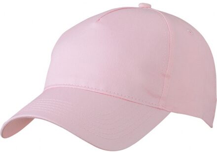 Myrtle Beach Baseball pet/cap - 5x stuks - lichtroze - volwassenen - Voordelige caps - katoen