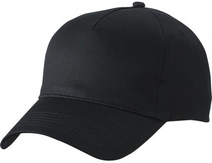 Myrtle Beach Baseball pet/cap - 5x - zwart - volwassenen - Voordelige caps - katoen