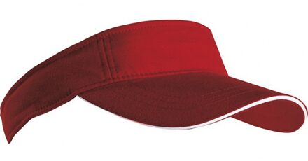 Myrtle Beach Bordeaux rode zonneklep