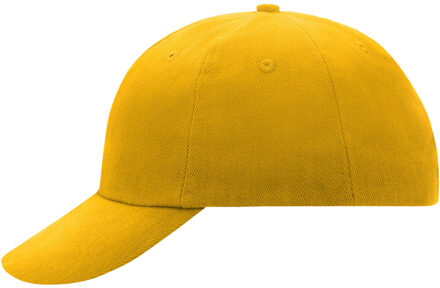 Myrtle Beach Goud gele baseballcap voor volwassenen