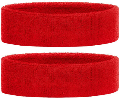 Myrtle Beach Hoofd zweetbandje - 6x - teams maken - omvang 58 cm - sportdag