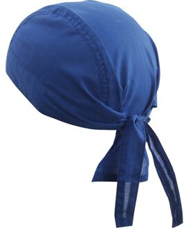 Myrtle Beach Hoofddoek bandana kobalt blauw uni 1