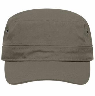 Myrtle Beach Militairy look rebel cap  Olijf