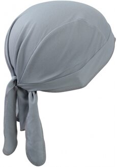 Myrtle Beach sport bandana - lichtgrijs - hoofddoek - polyester - volwassenen