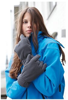 Myrtle Beach Thinsulate fleece handschoenen - polyester - volwassenen - winteraccessoires