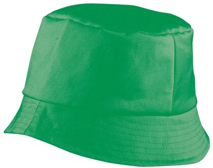 Myrtle Beach Vissershoedjes/zonnehoedjes - groen - voor volwassenen - Zomerhoeden