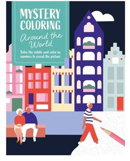 Mystery Coloring Around The World - Mystery Coloring - David & Charles Publishing