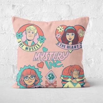 Mystery Inc. Group Square Cushion - 60x60cm - Soft Touch