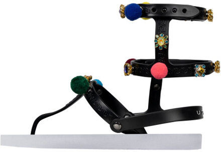 Mystique pompom wit - 35-36