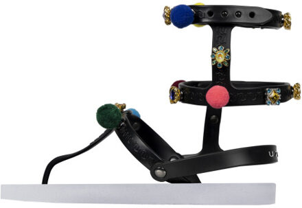 Mystique pompom wit - 37-38