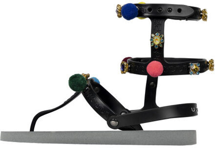 Mystique pompom zilver - 39-40