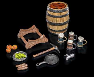 Mythic Legions Horror of Einsamall Action Figure Accessory Einsamall Inn & Public House Accessory Set