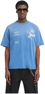 Mythologie Icarus T-shirt Represent , Blue , Heren - Xl,L,M