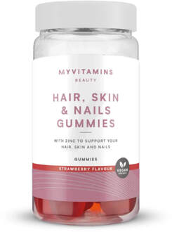 Myvitamins Vegan Gummies voor huid, haar en nagels - 60gummies - Aardbei