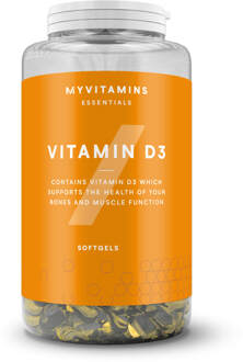 Myvitamins Vitamine D3 Softgels - 360softgels - Niet Veganistisch