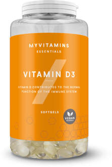 Myvitamins Vitamine D3 Softgels - 60softgels - Vegan