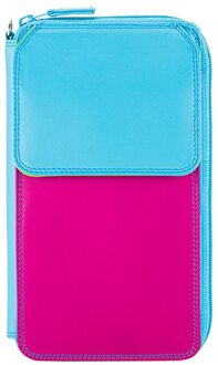 MyWalit Accessories Zip Round Multi Purse liguria dames portemonnee Multicolor - H 18 x B 11 x D 2 cm