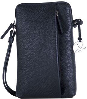 MyWalit Cremona Crossbody black damestas Zwart - H 20 x B 12 x D 2 cm