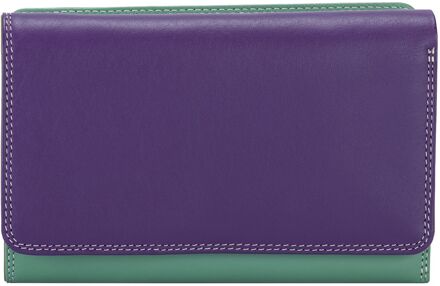 Mywalit Medium Tri-Fold Outer Zip Purse orchid dames portemonnee Multicolor - H 10 x B 14.5 x D 2 cm