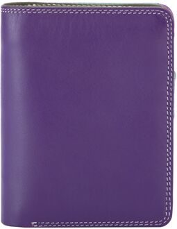 Mywalit Medium Wallet Zip Around Purse orchid dames portemonnee Multicolor - H 11 x B 9 x D 2 cm