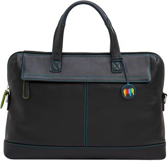 MyWalit Office Slim Workbag black pace Multicolor - H 26 x B 39 x D 6 cm