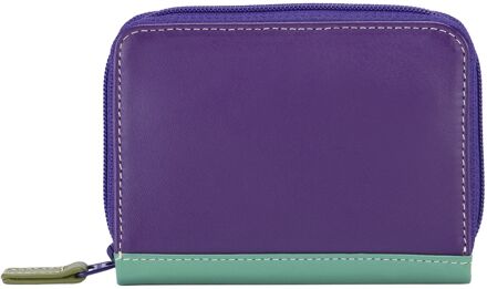 Mywalit Zip Around Fan CC Holder orchid dames portemonnee Multicolor - H 8 x B 10 x D 2 cm