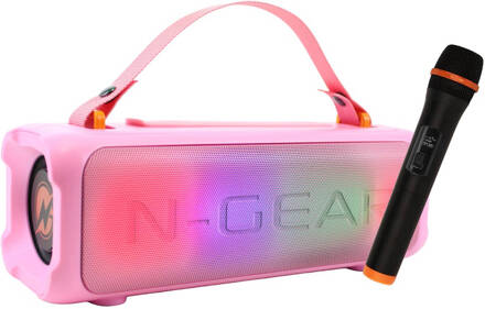 N-GEAR Blazooka 703P - Draagbare Bluetooth Speaker - Roze